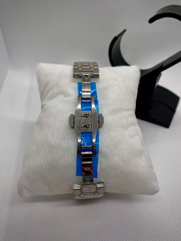 MEN'S ADMRS PGT ROYAL OAK DATE ADJUST TWO TONE CHAIN WITH SILVER DIAL