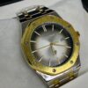 MEN'S ADMRS PGT ROYAL OAK DATE ADJUST TWO TONE CHAIN WITH SILVER DIAL